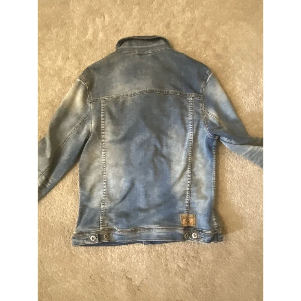 Buffalo David Bitton Slim Trucker Denim Jacket Men’s Size M